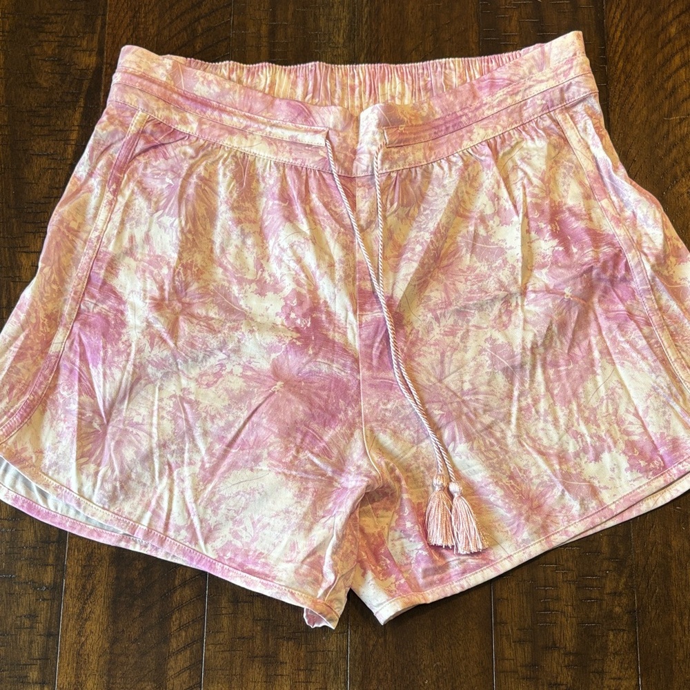 Travis Mathew Pink Tie-Dye Women's Shorts size L